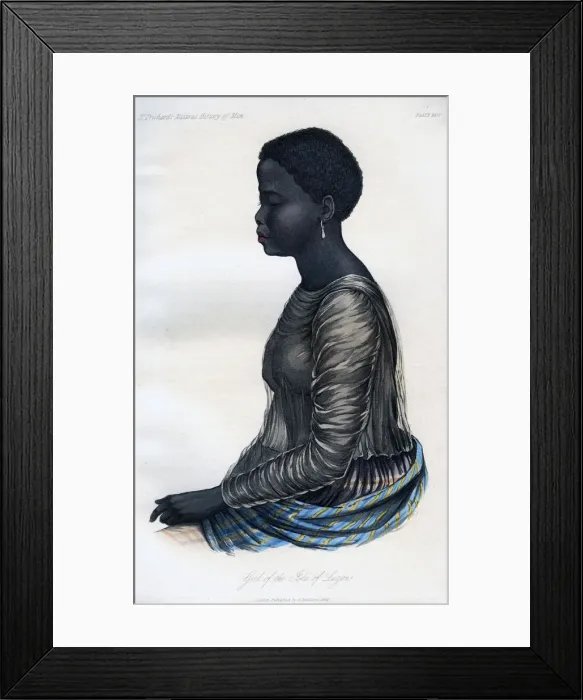 Framed Print : Girl of the Isle of Luzon, 1848 Framed Print : Girl of the Isle of Luzon, 1848