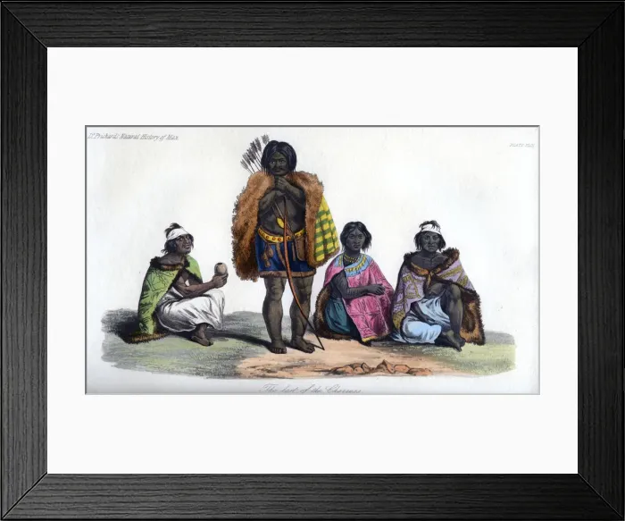 Framed Print : The last of the Charruas, 1848 Framed Print : The last of the Charruas, 1848