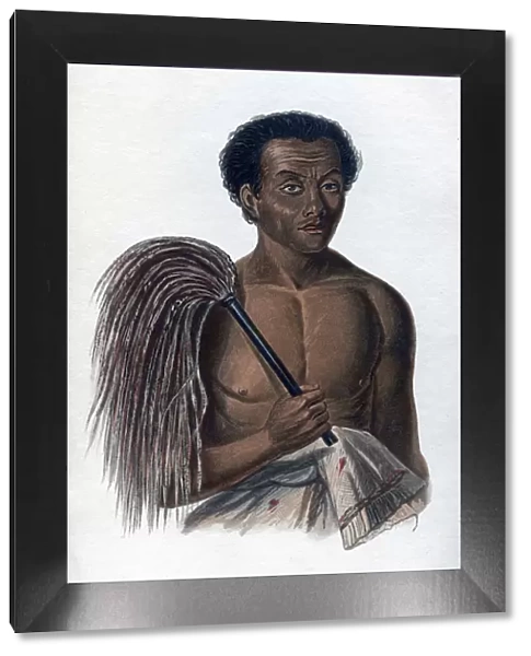 Man from the Samoan Islands, 1848