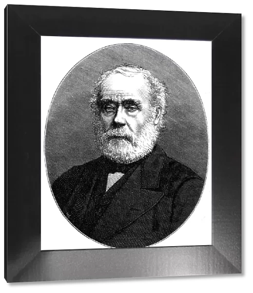 Joseph Whitworth, British engineer, entrepreneur and inventor, c1880