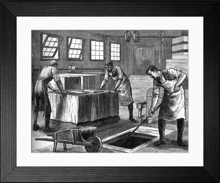 Framed Print : The slip-house, c1880 Framed Print : The slip-house, c1880