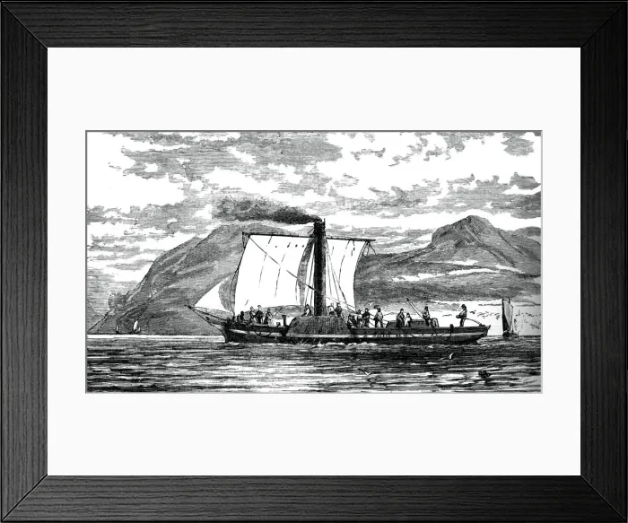 Framed Print : The Comet, c1812, (c1880) Framed Print : The Comet, c1812, (c1880)
