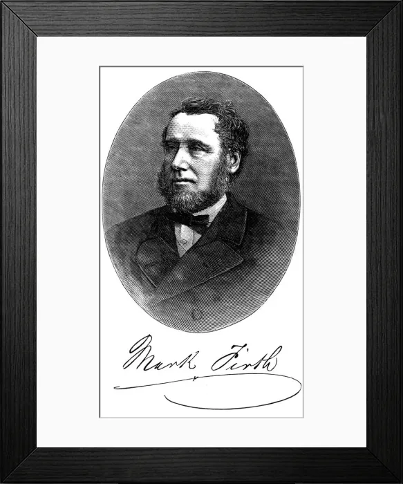 Framed Print : Mark Firth, British industrialist and philanthropist, c1880 Framed Print : Mark Firth, British industrialist and philanthropist, c1880