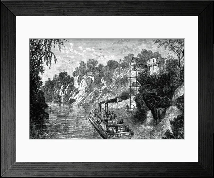 Framed Print : Loading a cotton steamer, c1880 Framed Print : Loading a cotton steamer, c1880