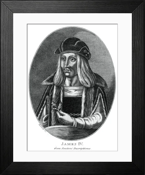 Framed Print : James IV of Scotland. Artist: Roberts Framed Print : James IV of Scotland. Artist: Roberts