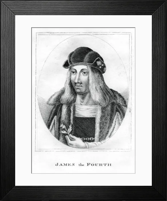 Framed Print : James IV of Scotland Framed Print : James IV of Scotland