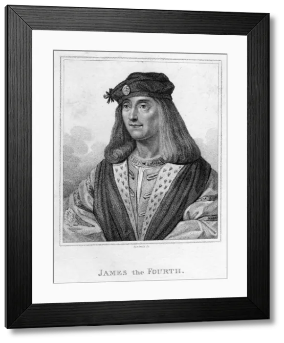 Framed Print : James IV of Scotland. Artist: Gerimia Framed Print : James IV of Scotland. Artist: Gerimia