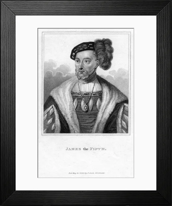 Framed Print : James V of Scotland, (1806) Framed Print : James V of Scotland, (1806)