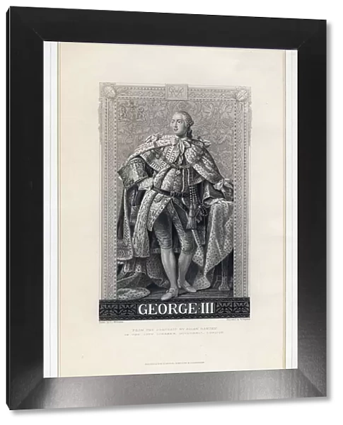 George III of the United Kingdom, (19th century). Artist: W Ridgway