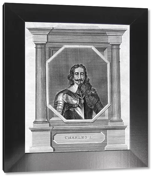 Charles I of England. Artist: AW Warren