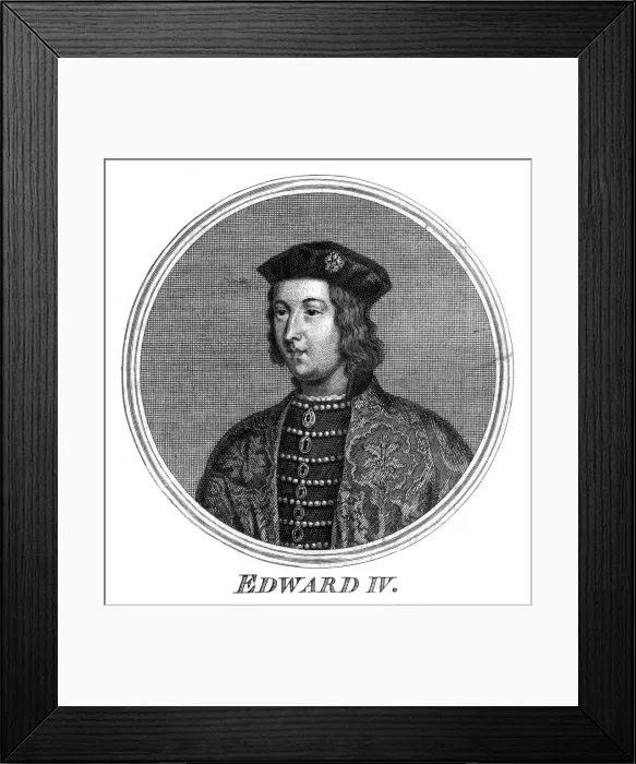Framed Print : King Edward IV of England Framed Print : King Edward IV of England
