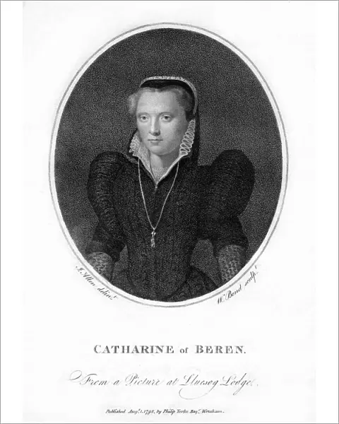 Catharine of Beren, (1798). Artist: W Bond