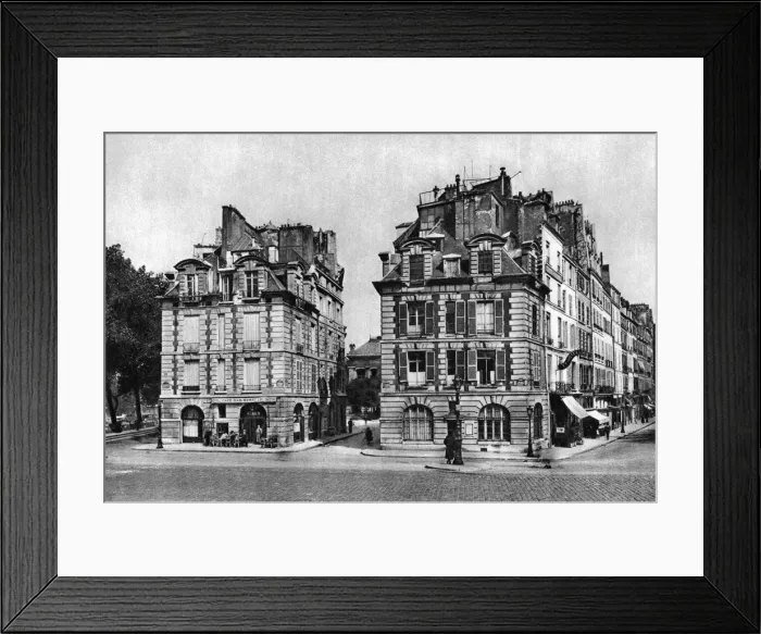 Framed Print : Old houses of the Louis XIII period, facing the Pont Neuf, Paris, 1931. Artist: Ernest Flammarion Framed Print : Old houses of the Louis XIII period, facing the Pont Neuf, Paris, 1931. Artist: Ernest Flammarion