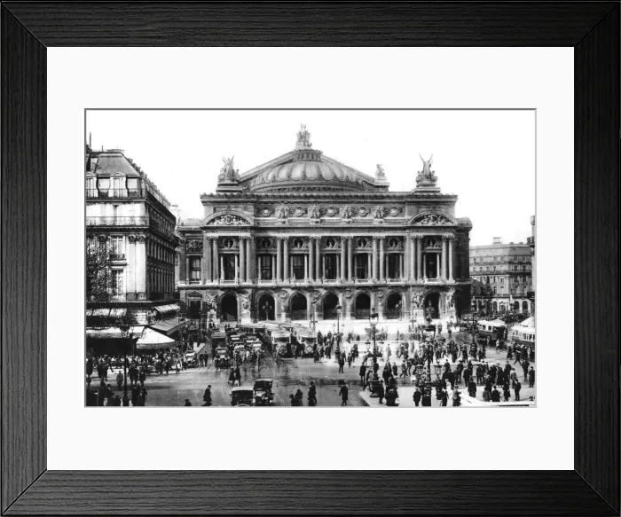 Framed Print : The Opera Theatre, Paris, 1931. Artist: Ernest Flammarion Framed Print : The Opera Theatre, Paris, 1931. Artist: Ernest Flammarion