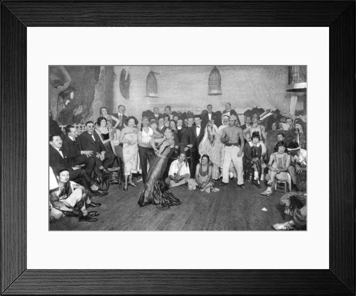 Framed Print : A students ball, Paris, 1931. Artist: Ernest Flammarion Framed Print : A students ball, Paris, 1931. Artist: Ernest Flammarion