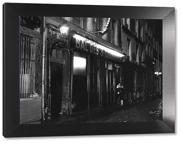 Entrance of a bal-musette, Rue de Lappe, Paris, 1931. Artist: Ernest Flammarion