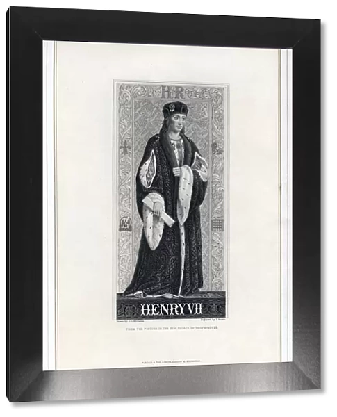 Henry VII of England, (19th century). Artist: T Brown