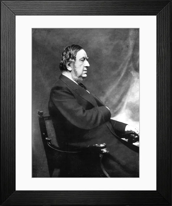 Framed Print : Sir William Vernon Harcourt, British Liberal statesman, 19th century. Artist: Elliott & Fry Framed Print : Sir William Vernon Harcourt, British Liberal statesman, 19th century. Artist: Elliott & Fry