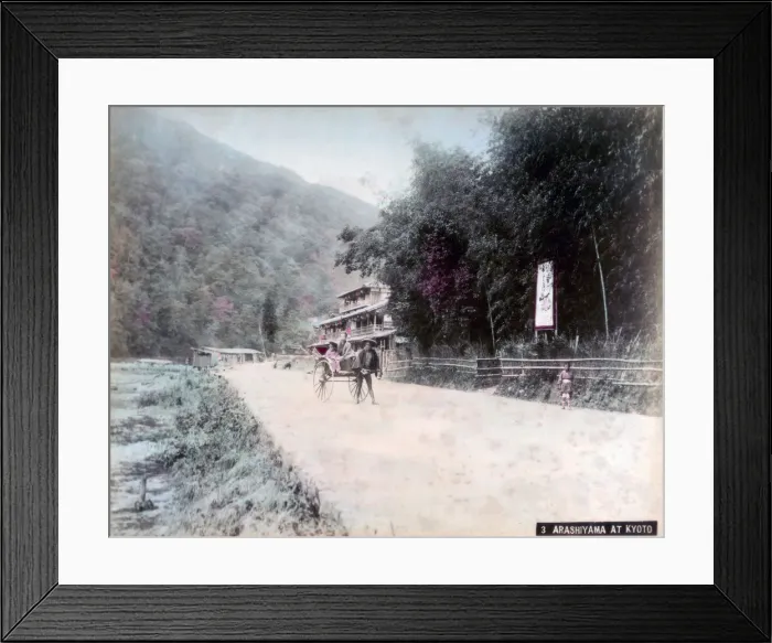 Framed Print : Arashi-yama, Kyoto, Japan Framed Print : Arashi-yama, Kyoto, Japan
