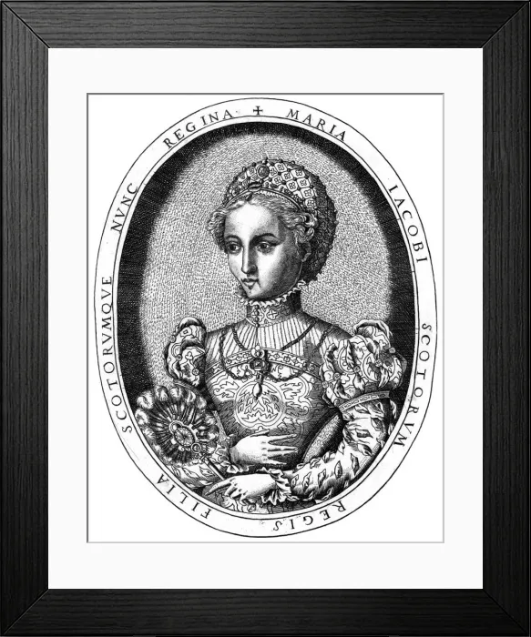Framed Print : Mary, Queen of Scots Framed Print : Mary, Queen of Scots