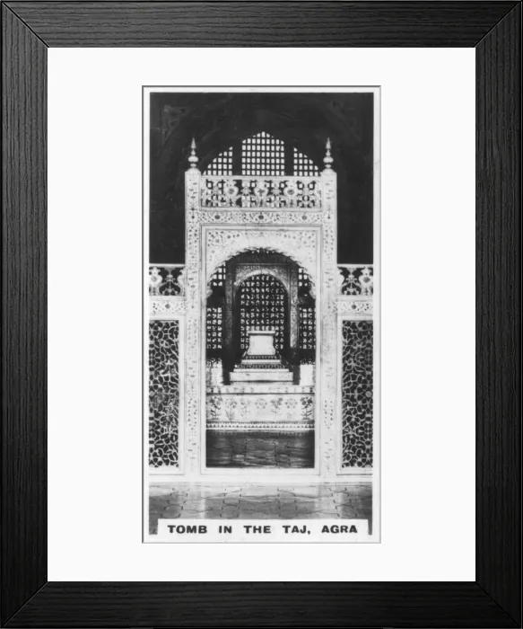 Framed Print : Tomb in the Taj, Agra, Uttar Pradesh, India, c1925 Framed Print : Tomb in the Taj, Agra, Uttar Pradesh, India, c1925