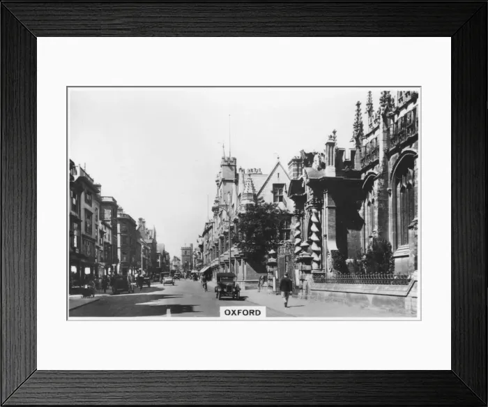 Framed Print : Oxford, 1937 Framed Print : Oxford, 1937