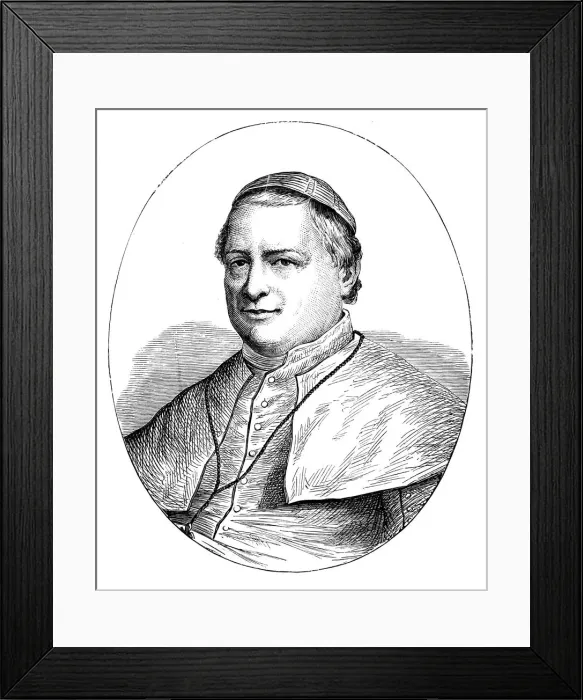 Framed Print : Pope Pius IX, (1792-1878) Framed Print : Pope Pius IX, (1792-1878)