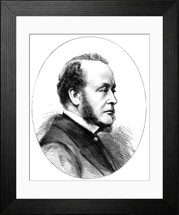 Framed Print : Gathorne Hardy (1814-1906), 1st Earl of Cranbrook, British Conservative politician Framed Print : Gathorne Hardy (1814-1906), 1st Earl of Cranbrook, British Conservative politician