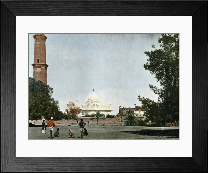 Framed Print : The Samadhi of Ranjit Singh, Lahore, India, c1890 Framed Print : The Samadhi of Ranjit Singh, Lahore, India, c1890