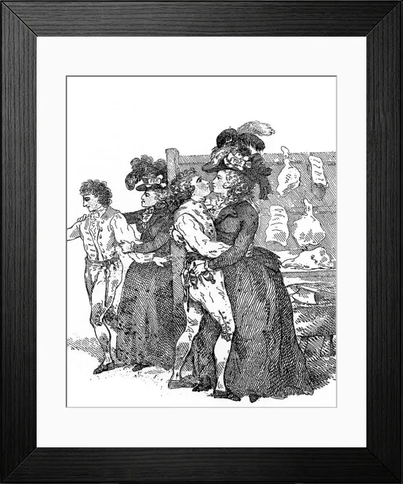 Framed Print : The Westminster Election, 1780s, (c1920) Framed Print : The Westminster Election, 1780s, (c1920)
