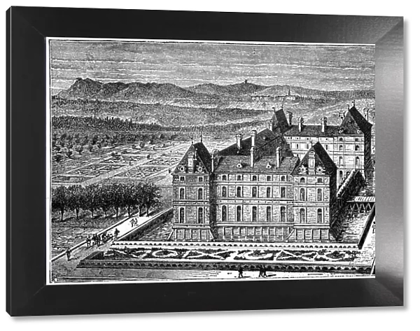 Chateau of Rosny, 1898. Artist: Barbant