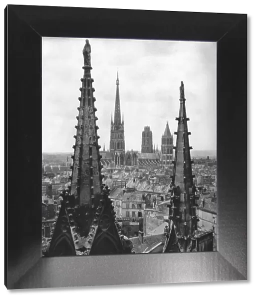 Rouen, France, 1937. Artist: Martin Hurlimann