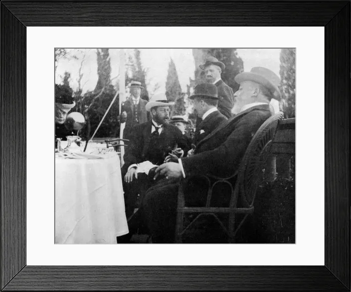 Framed Print : Prince George (1865-1936), the future King George V, Corfu, Greece, 1908. Artist: Queen Alexandra Framed Print : Prince George (1865-1936), the future King George V, Corfu, Greece, 1908. Artist: Queen Alexandra