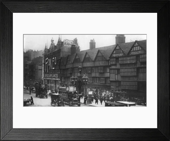 Framed Print : Holborn, London, 1917. Artist: Kingsway Framed Print : Holborn, London, 1917. Artist: Kingsway