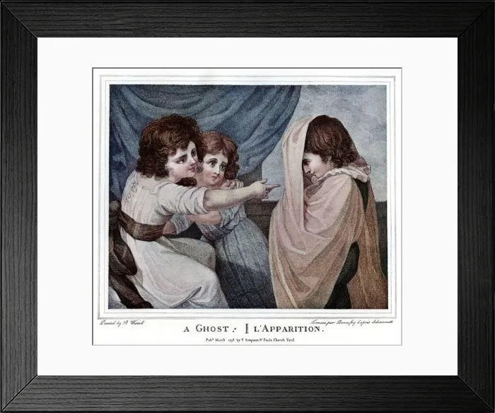 Framed Print : A Ghost, 1905. Artist: Henri-Arthur Bonnefoy Framed Print : A Ghost, 1905. Artist: Henri-Arthur Bonnefoy