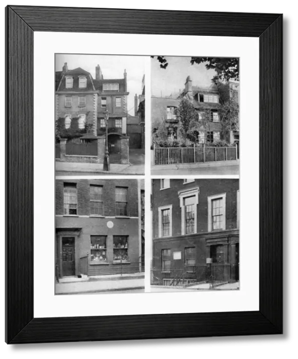 Framed Print : Homes of famous painters, London, 1926-1927. Artist: Whiffin Framed Print : Homes of famous painters, London, 1926-1927. Artist: Whiffin
