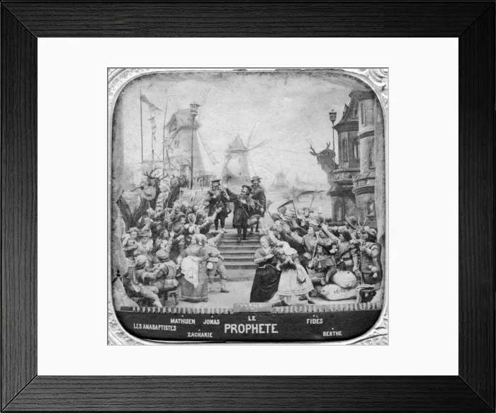 Framed Print : Le prophete, opera, late 19th century Framed Print : Le prophete, opera, late 19th century