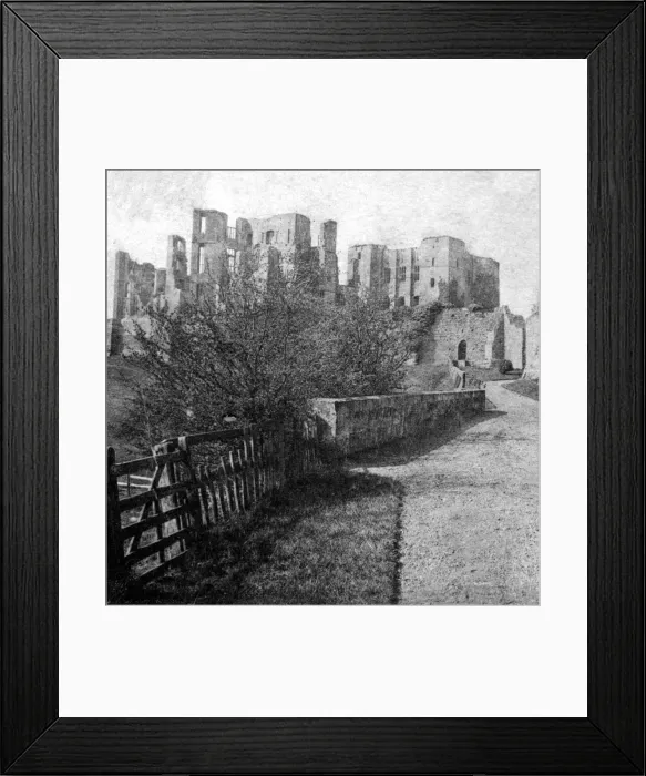 Framed Print : Kenilworth Castle, Warwickshire, late 19th century. Artist: Lenton Framed Print : Kenilworth Castle, Warwickshire, late 19th century. Artist: Lenton