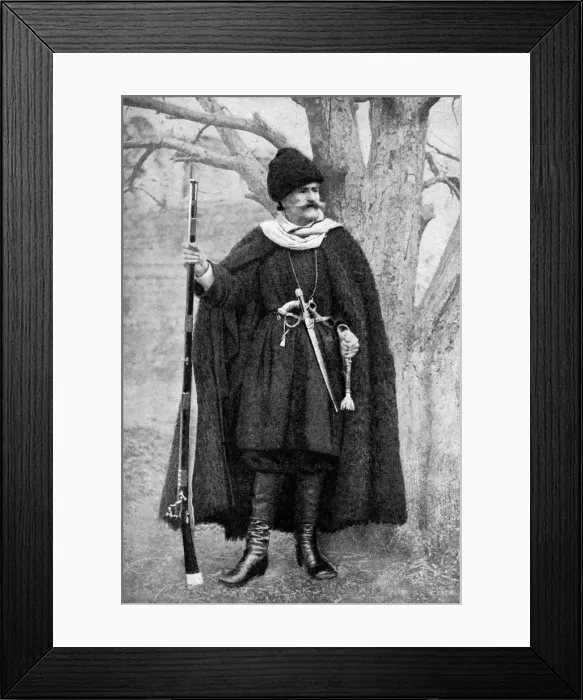 Framed Print : A member of the Georgian aristocracy, 1922 Framed Print : A member of the Georgian aristocracy, 1922