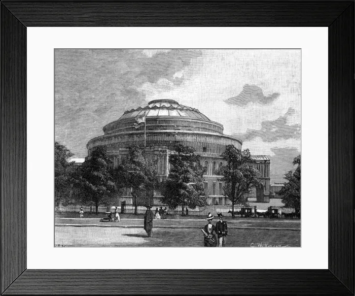 Framed Print : The Royal Albert Hall, Kensington, London, 1900 Framed Print : The Royal Albert Hall, Kensington, London, 1900