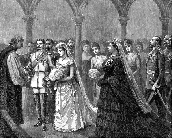 Marriage of the Princess Beatrice and Prince Henry of Battenberg, 23 July 1885, (1900)