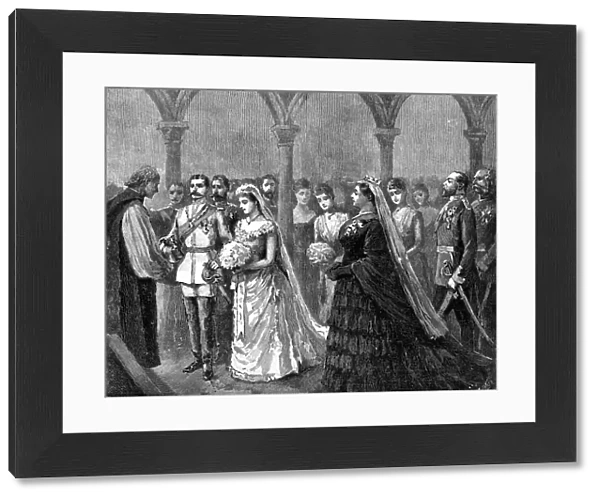 Marriage of the Princess Beatrice and Prince Henry of Battenberg, 23 July 1885, (1900)