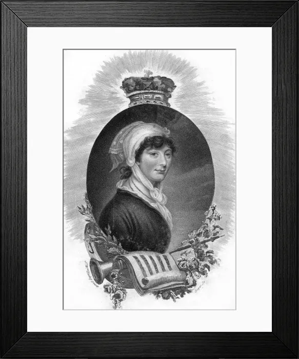 Framed Print : Princess Augusta Sophia, daughter of George III. Artist: Cooper Framed Print : Princess Augusta Sophia, daughter of George III. Artist: Cooper