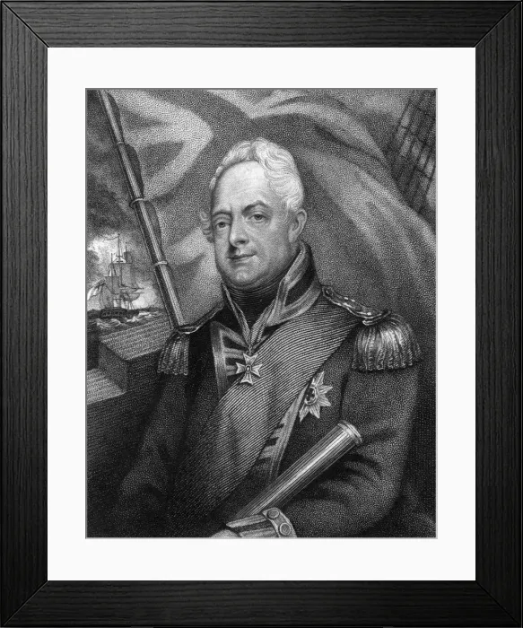 Framed Print : William IV of the United Kingdom, 19th century Framed Print : William IV of the United Kingdom, 19th century