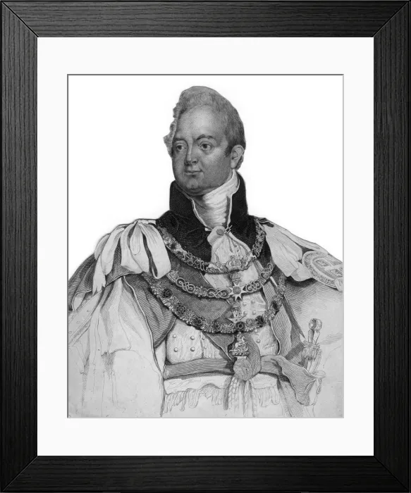 Framed Print : William IV of the United Kingdom, 19th century Framed Print : William IV of the United Kingdom, 19th century