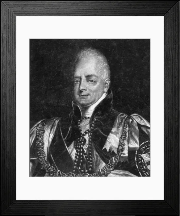 Framed Print : William IV of the United Kingdom, 19th century Framed Print : William IV of the United Kingdom, 19th century