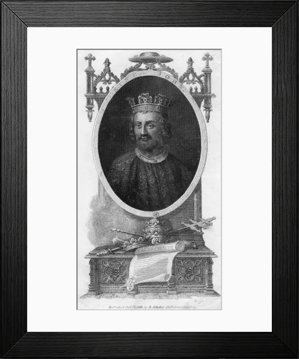 Framed Print : John of England, (1818) Framed Print : John of England, (1818)
