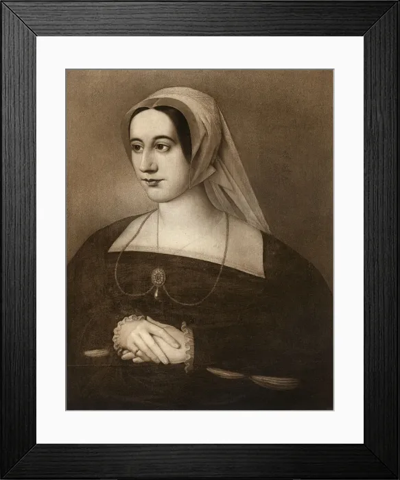 Framed Print : Catherine Parr, 1547, (1902) Framed Print : Catherine Parr, 1547, (1902)