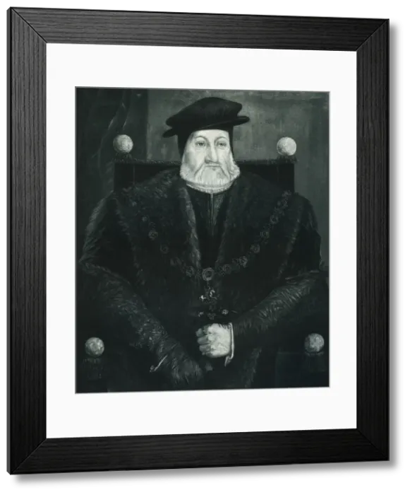 Framed Print : Charles Brandon, Duke of Suffolk, c1544, (1902) Framed Print : Charles Brandon, Duke of Suffolk, c1544, (1902)