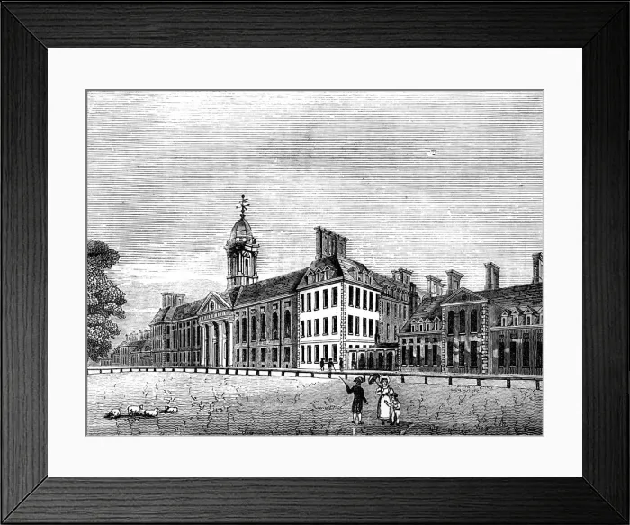 Framed Print : The Royal Hospital, Chelsea, London, 19th century Framed Print : The Royal Hospital, Chelsea, London, 19th century